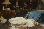 WATTEAU, Louis-Joseph Suicida per amor oil painting artist